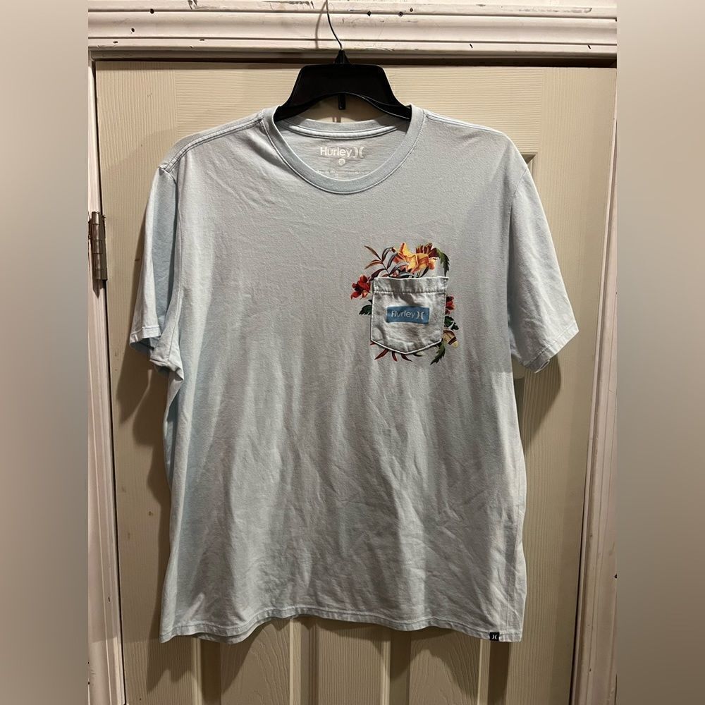 Hurley Tropical Floral Pocket T-Shirt